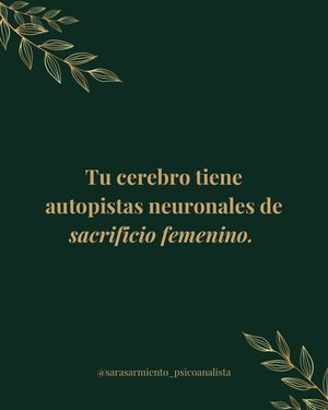 Image post by @sarasarmiento_psicoanalista on Instagram