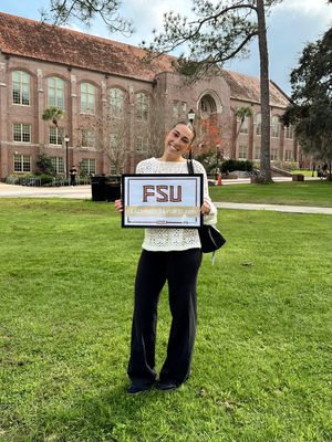Image post by @fsugoldengirls on Instagram