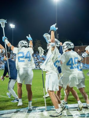 Image post by @uncmenslacrosse on Instagram