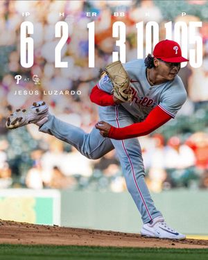 Image post by @Phillies on Twitter