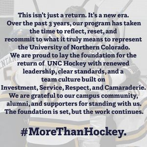 Image post by @hockeyunc on Instagram