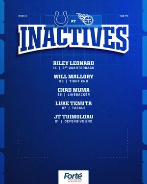 Image post by @Colts on Twitter