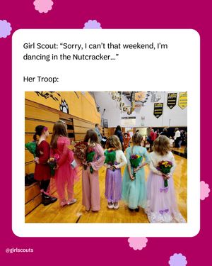 Image post by @girlscouts on Instagram