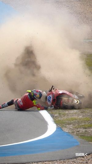 Video post by @worldsbk on Instagram