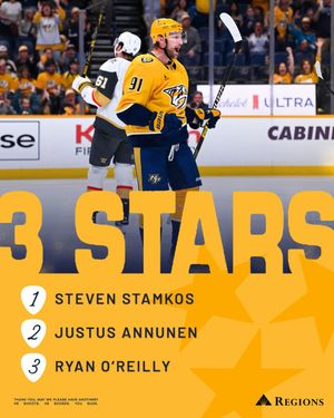 Image post by @PredsNHL on Twitter