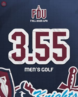 Image post by @FDUKnightsGolf on Twitter