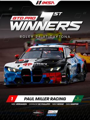Image post by @imsa_racing on Instagram