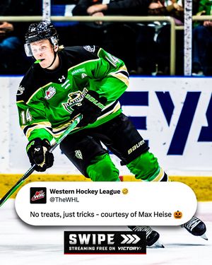 Image post by @westernhockeyleague on Instagram