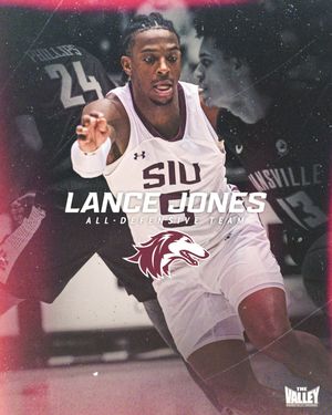 Image post by @SIU_Basketball on Twitter