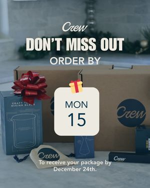 Image post by @crewbarware on Instagram