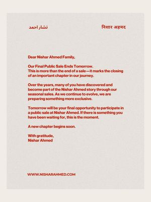 Image post by @nisharahmed_ on Instagram