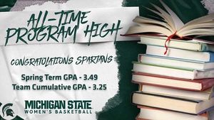 Image post by @msu_wbasketball on Instagram