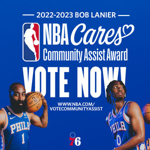 Image post by @sixers on Twitter
