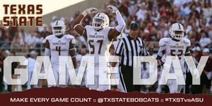 Image post by @txstatebobcats on Facebook