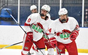 Image post by @washuhockey on Instagram