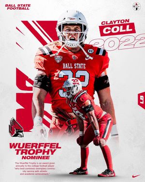Image post by @BallStateFB on Twitter
