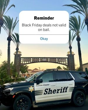 Image post by @vcsheriff on Instagram