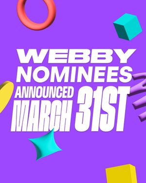 Image post by @thewebbyawards on Instagram