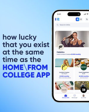 Image post by @homefromcollege on Instagram