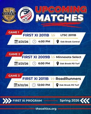 Image post by @TheCelticsSoccerClub on Facebook