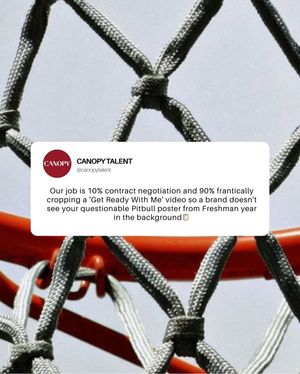 Image post by @canopytalent on Instagram