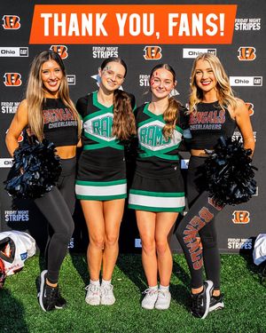Image post by @bengalscheerleading on Instagram