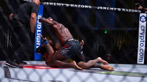 Image post by @ufc on Twitter
