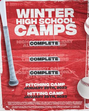 Image post by @Husker_Baseball on Twitter