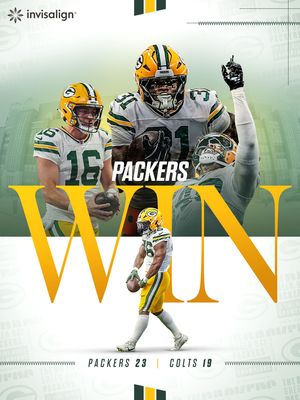 Image post by @packers on Instagram