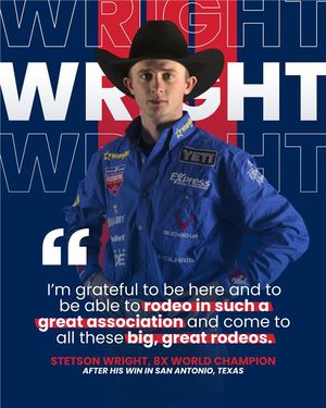 Image post by @prca_prorodeo on Instagram