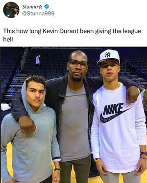 Image post by @duranthighlights on Instagram