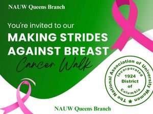 Image post by @NAUW Queens Branch on Facebook
