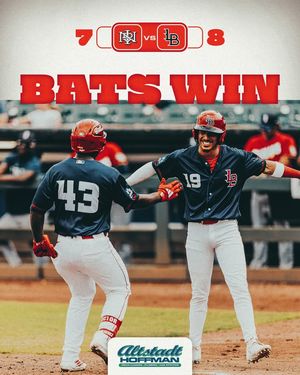 Image post by @louisvillebats on Facebook