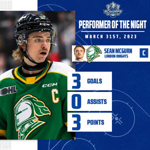 Image post by @OHLHockey on Twitter
