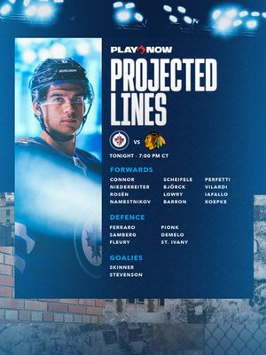Text post by @NHLJets on Twitter/X