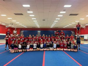 Image post by @southalabama.cheerleading on Facebook