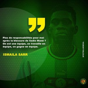 Image post by @footballsenegal on Instagram