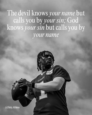 Image post by @holy.athletes on Instagram