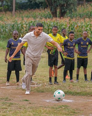 Image post by @achrafhakimi on Instagram