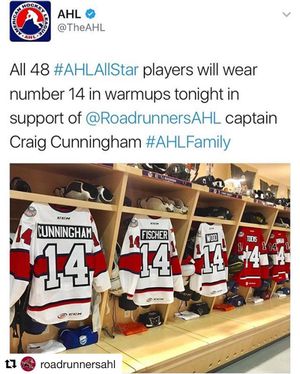 Image post by @arizonacoyotes on Instagram