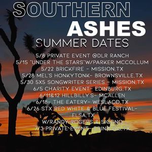 Image post by @SouthernAshesMusic on Facebook