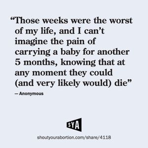 Image post by @shoutyourabortion on Instagram