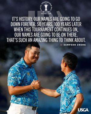 Image post by @USGA on Twitter