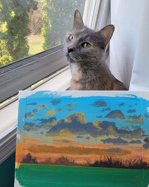 Image post by @painting_indy on Instagram