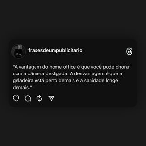 Image post by @frasesdeumpublicitario on Instagram