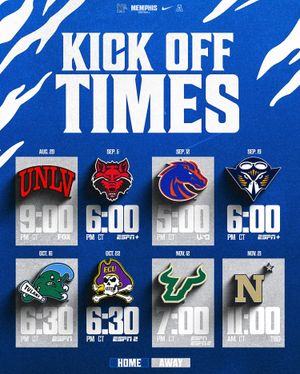 Image post by @memphisathletics on Instagram