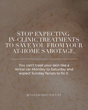 Image post by @theskinscientist on Instagram