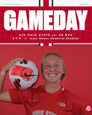 Image post by @OhioStateWSOC on Twitter