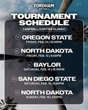 Image post by @fordham_softball on Instagram