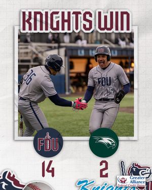 Image post by @FDUKnightsBase on Twitter